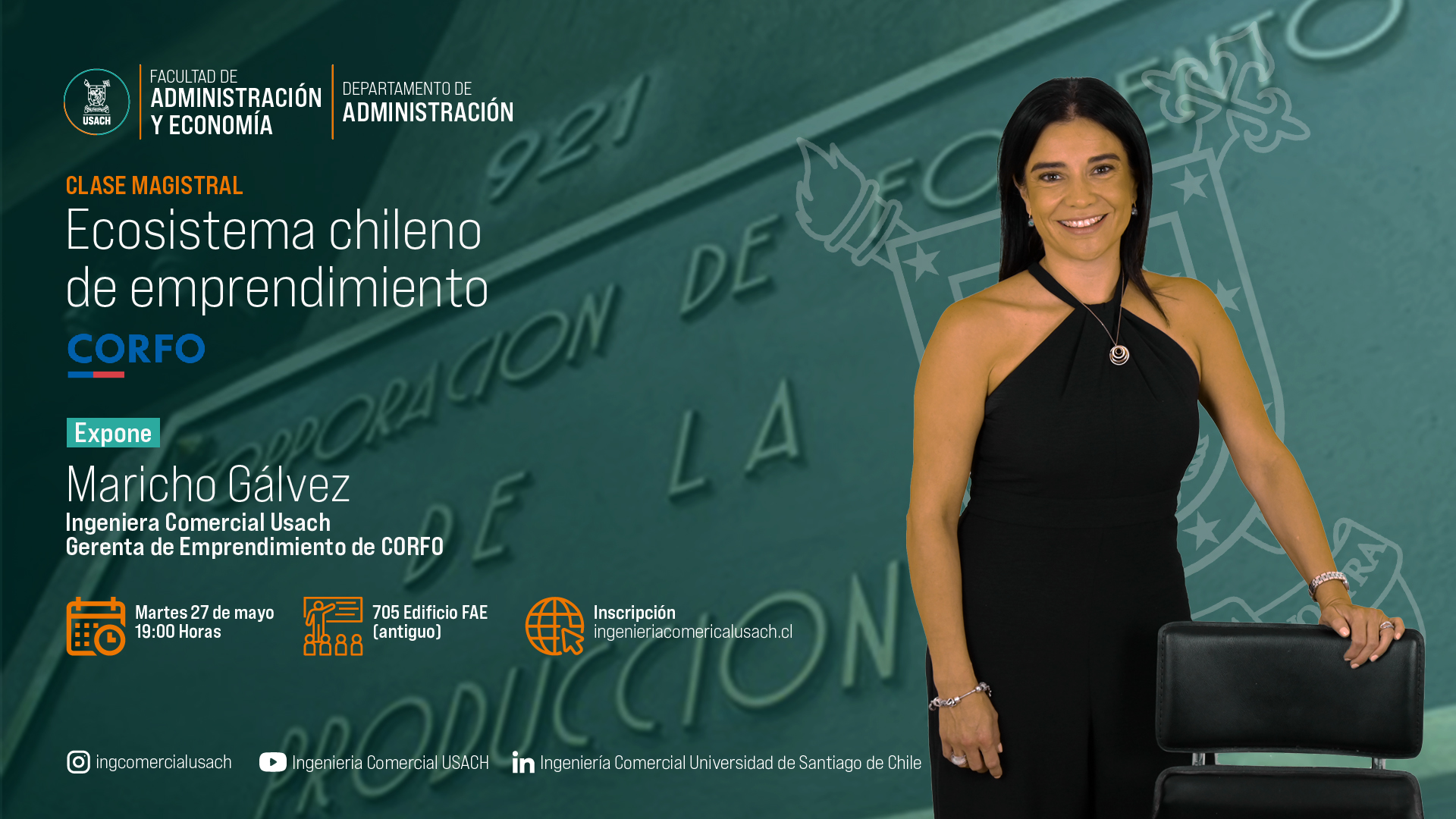 CHARLA MAGISTRAL: ECOSISTEMA DE EMPRENDIMIENTO